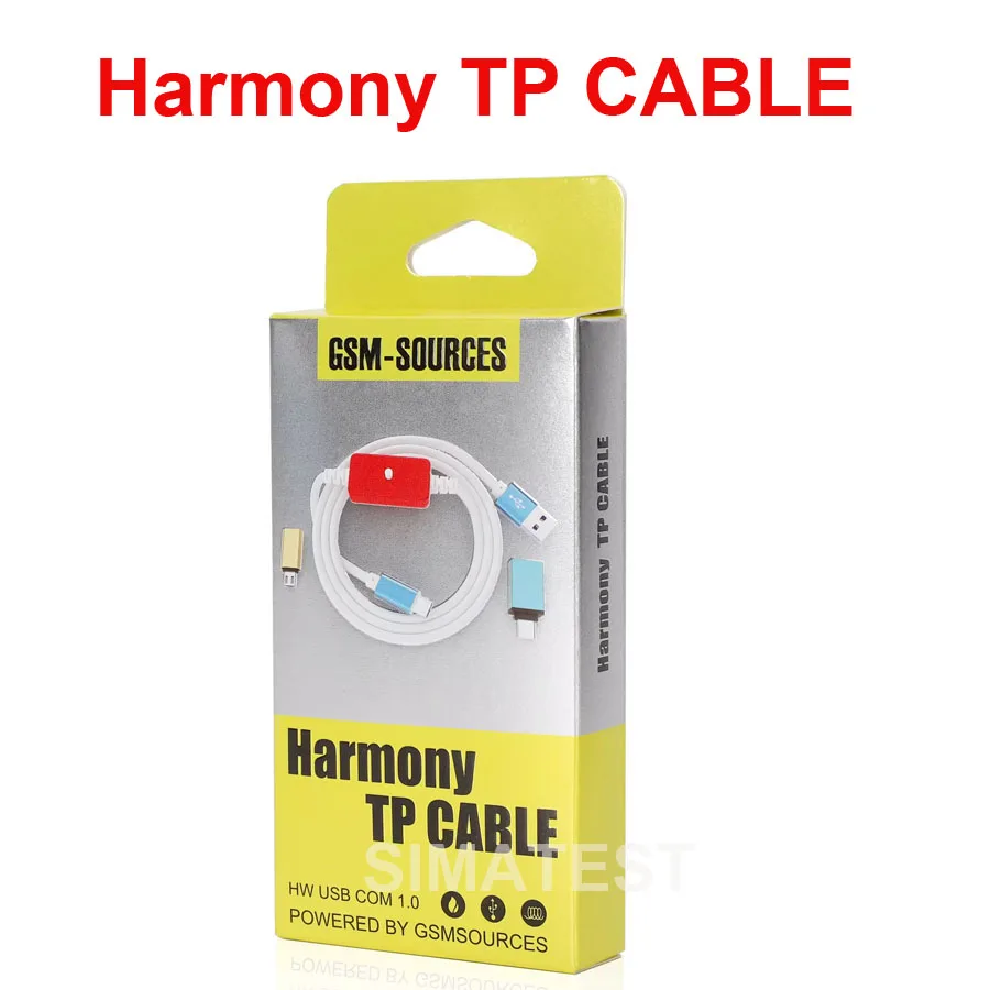 Harmony TP Cable / Harmony Test Point cables + HW USB COM 1.0 Adapter for Mobile phone repair cable