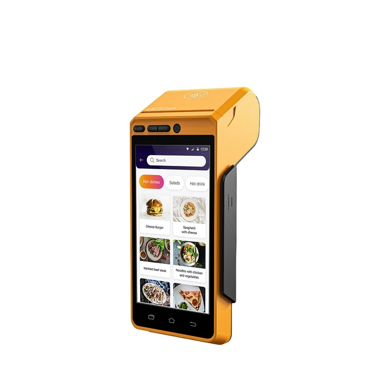 Financial Handheld POS Machine Android 12 OS POS Terminal 3+32GB Memory 4G Lte Android Billing Pos Machine