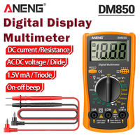 Professional Multimeter ANENG DM850 AC/DC Voltage Meter DC Current Data Retention Ohm Automatic Digital Multimetro Tester Tools