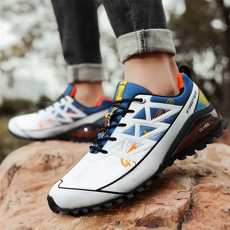 EAEOVNI Solomon Series High-Quality Outdoor Hiking Shoes Trekking Sport Large Size Men Sneaker Women Leather Shoes