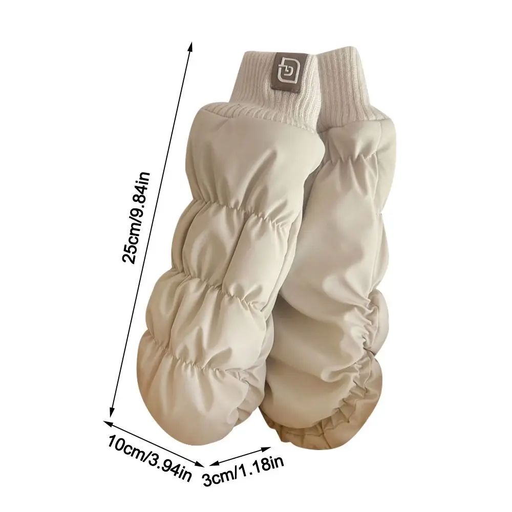 厚くて防水性のあるスキー用のぬいぐるみ手袋、防風サイクリンググローブ、暖かいファッション