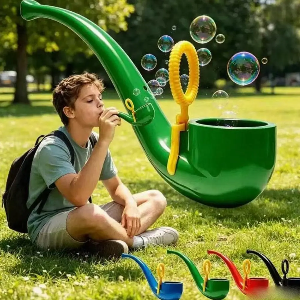 

Bubble Toys Bubble Blower Wand Retro Soap Bubble Pipe Maker Toy for Outdoor Parties Backyard Fun Stress Relief Gift Retro Wand