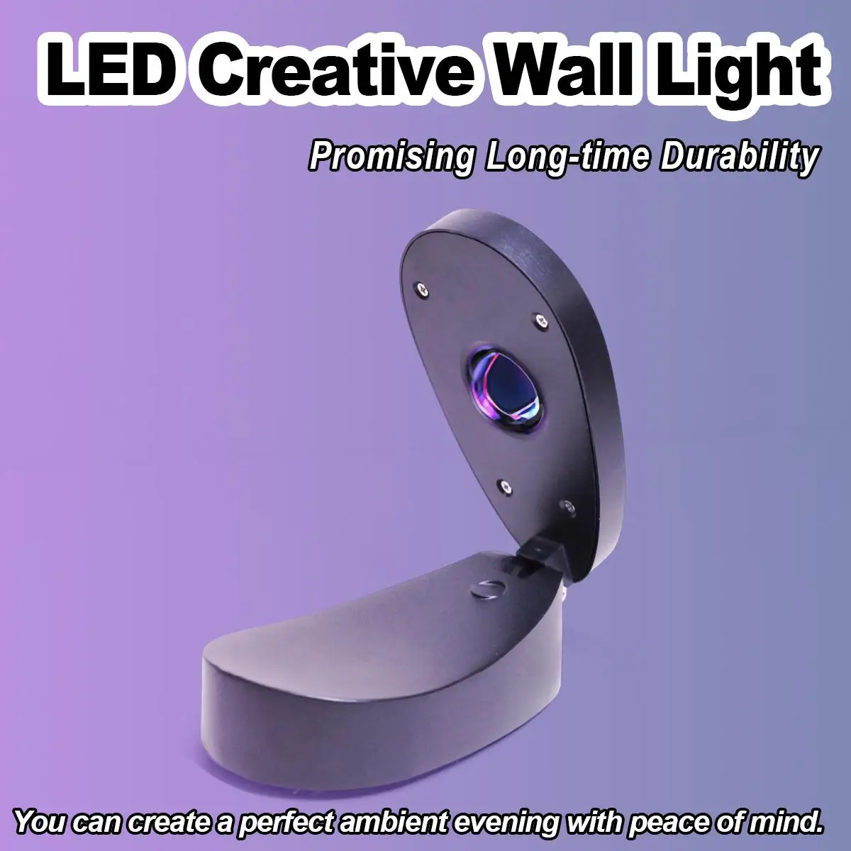 

5w светодиодные стенные лампы установлены угл 90 градусов с дистанционным 85-265v творческие огни 3000k 6000k РГБ водонепроницаемые лампы цвета изменения света