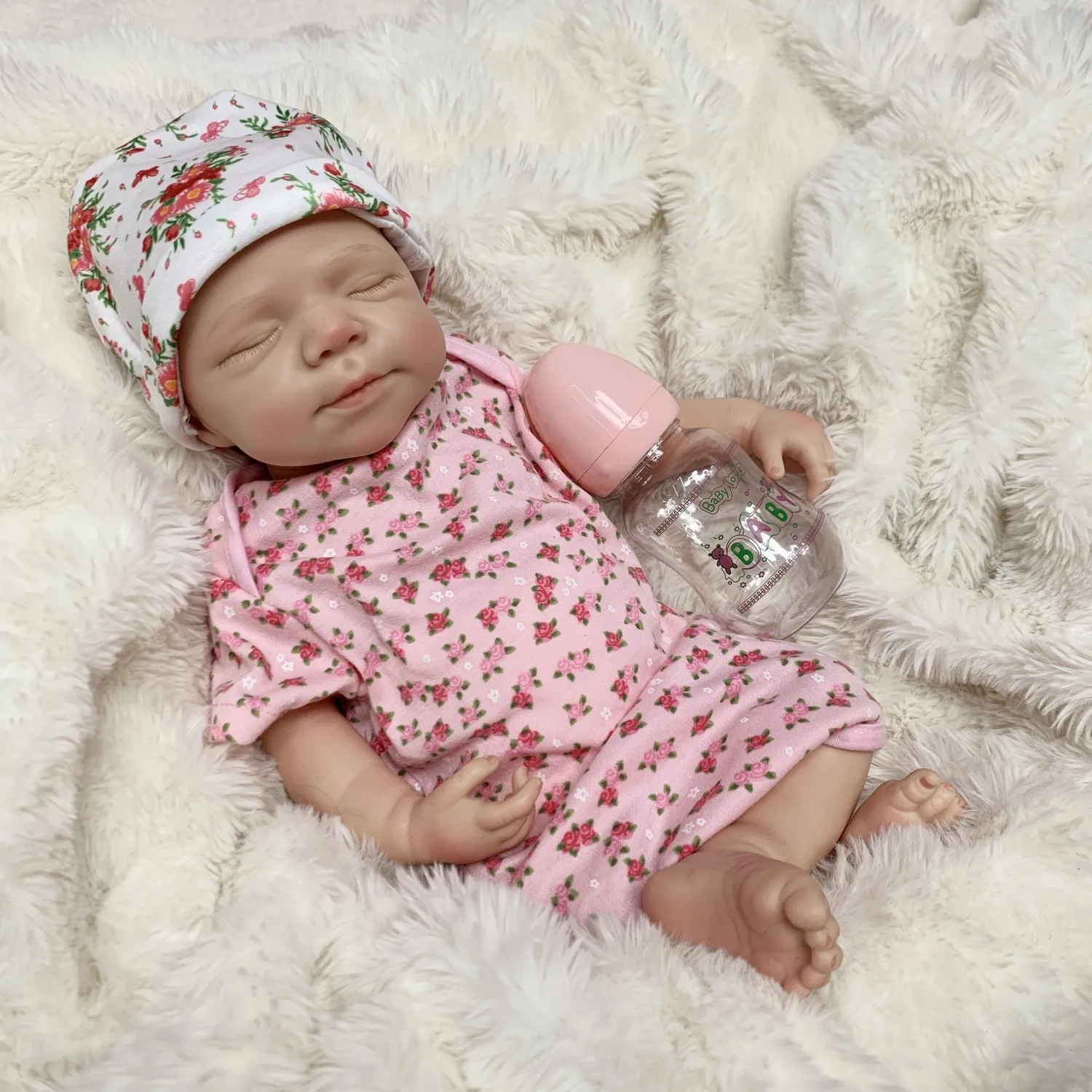 OtardDolls 33CM & 45CM Girl Pascale Painted/Unpainted Full Body Soft Solid Silicone Reborn Doll Reborn Corpo De Silicone