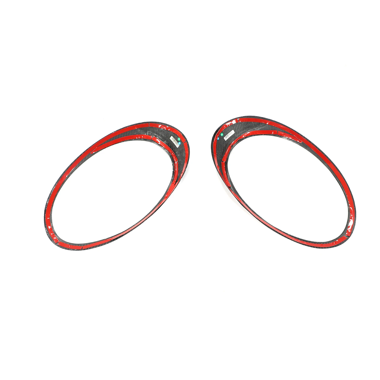 حواجب أمامية من الكربون 992 مسبقًا لبورشه 911 كاريرا توربو S GT3 Targa 2-Door 2019-2022 #4