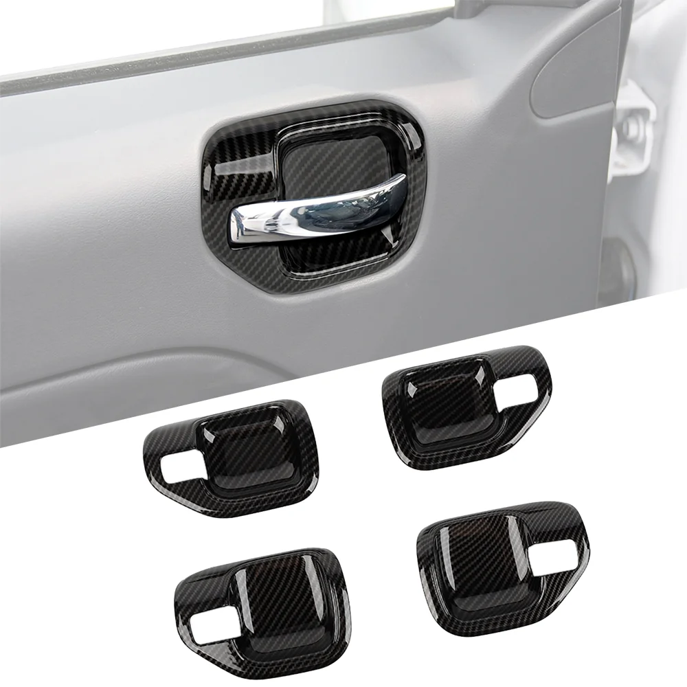 

Car Door Interior Door Handle Bowl Decoration Cover Stickers for Jeep Compass 2010 2011 2012 2013 2014 2015 2016 Accessories ABS