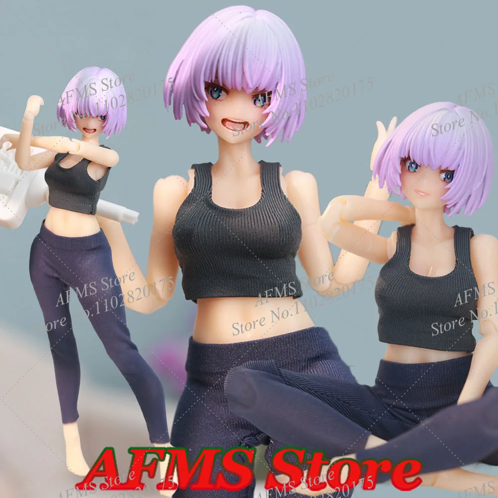 

MANATEE INDUSTRY 1/12 Scale Collectible Figure Inanna Lively Cute Yoga Sports Girl 6Inch Women Soldier Action Figure Model