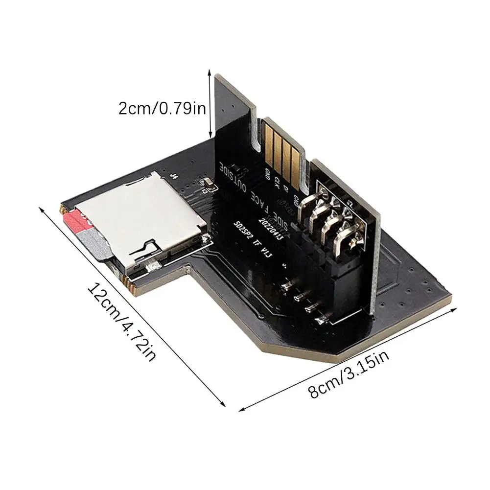 Adaptador de tarjeta SD V1.3 NGC SD2SP2 Pro, lector de tarjetas TF de carga para Nintendo Gamecube NGC NTSC PAL, puerto serie 2, adaptador de uso de CPU baja