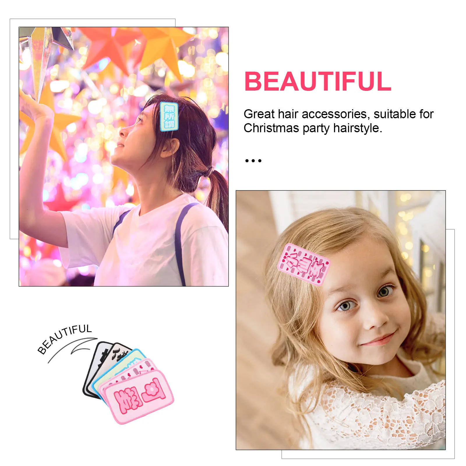 

5Pcs Hair Accessories Bangs Pad Clip for Sleeping Styling Wash Face Gentle on Scalp Non Slip Bangs Hair Pad Makeup Accessories