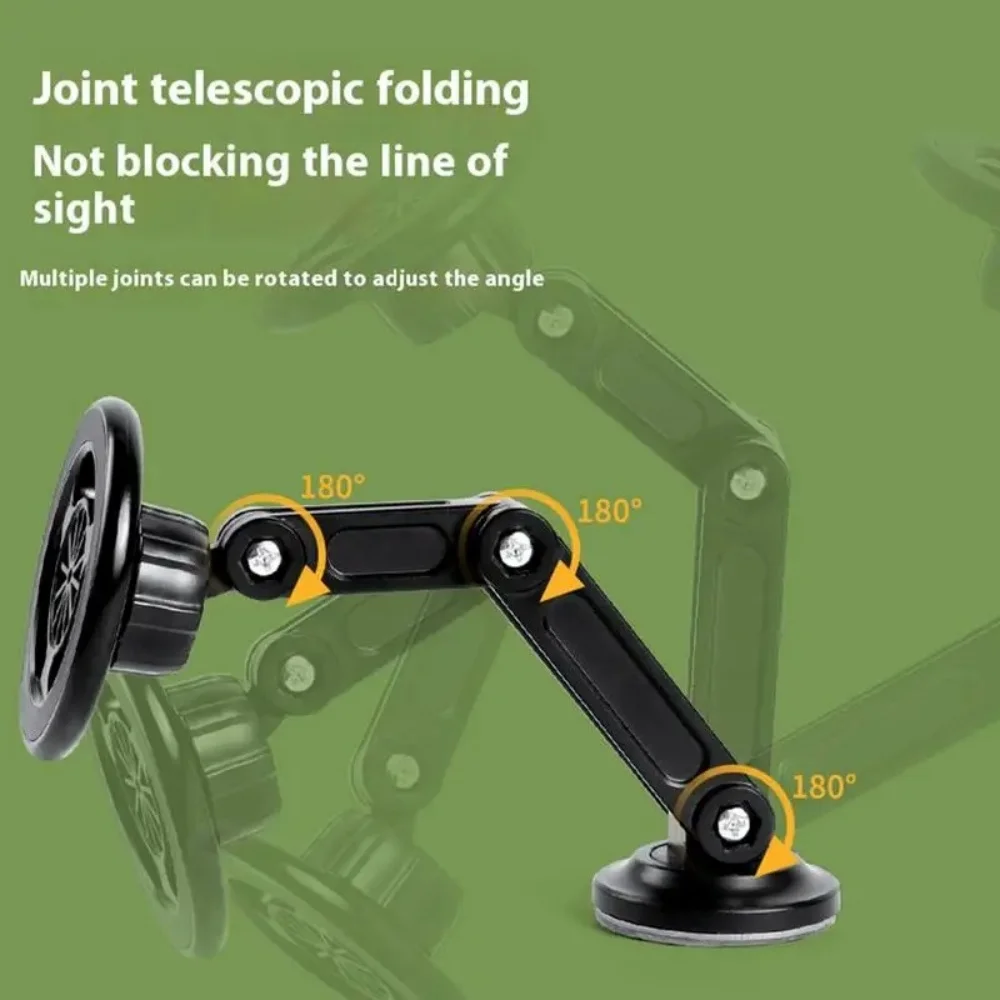 Magnetic Dashboard Phone Holder Adjustable Car Smartphone Stand_voghion.com