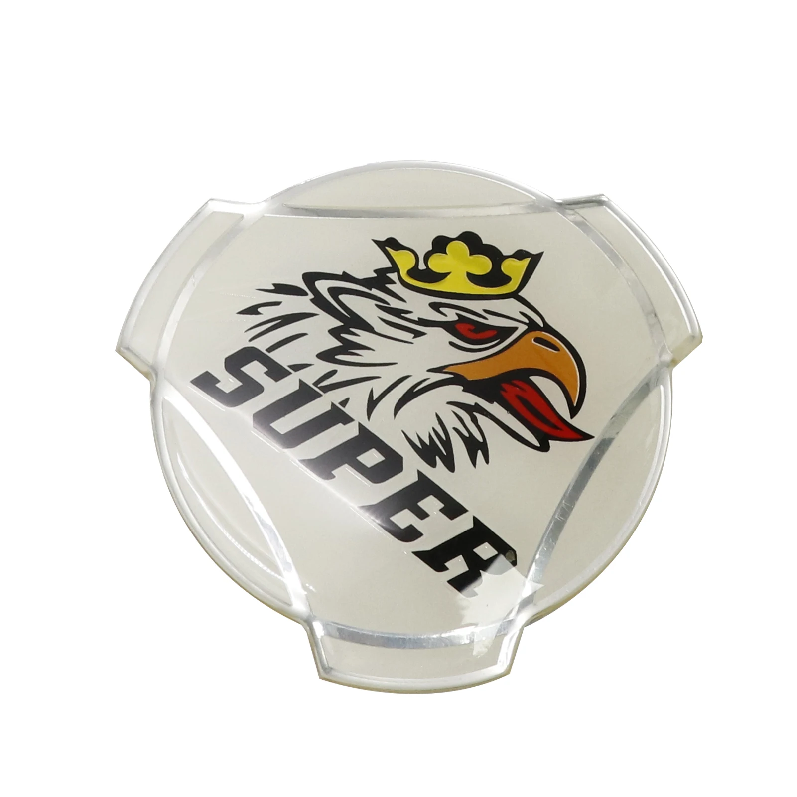 4szt White Silver Griffin Head SUPER Logo Aluminum Decal For Scania Truck Rim Wheel Center Caps Badge Emblem Sticker Cover