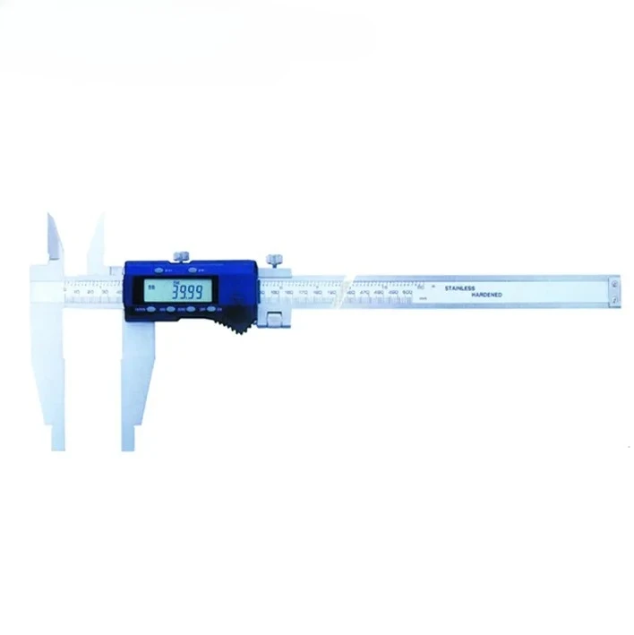 Heavy Duty Type V 600MM and 1000MM standard jaw length Digital caliper measuring ruler big caliper factory supply