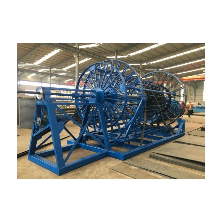 Automatic High Bandwidth Steel Cage Machine Square Concrete Pipe Making Machine for Construction Industry Laboratory Use