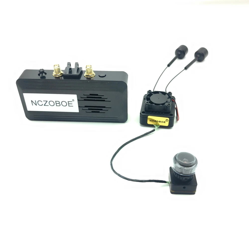 NCZOBOE VTX Kit Digital Image Transmission 1080P/60FPS 35ms Low Latency  Range For  Fpv Goggles