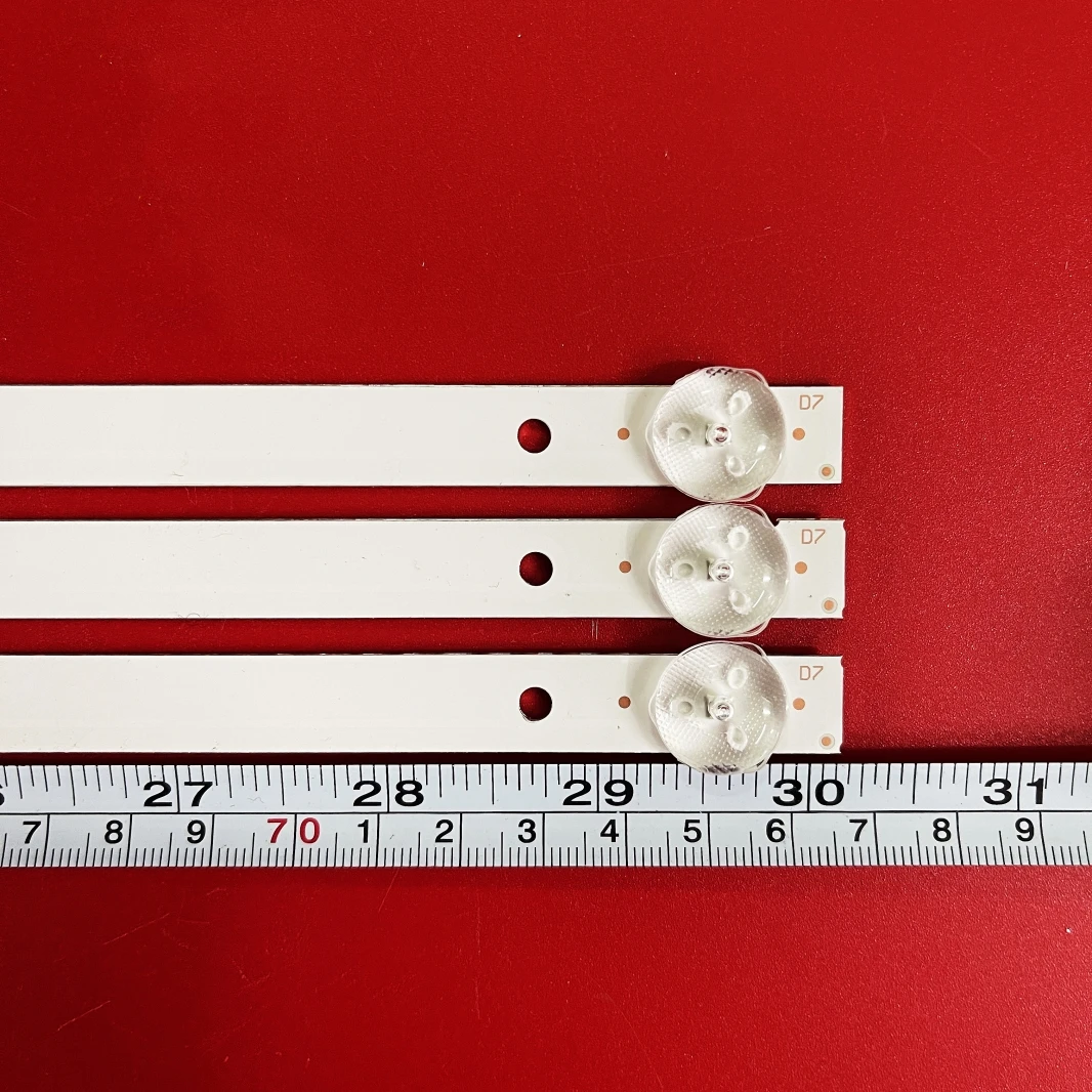 3pcs led backlight for KJ415D07-ZC62AG-02 303KJ415031 765mm 7Led 3V Blackton Bt 42S01B_V1 JE415D3HA0L 42X8 42Y8