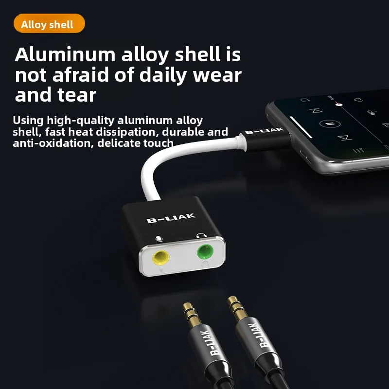 USB External Sound Card USB to 3.5mm Audio Adapter Free Driver Stereo Audio Converter For Laptop Headphone Microphone Jack