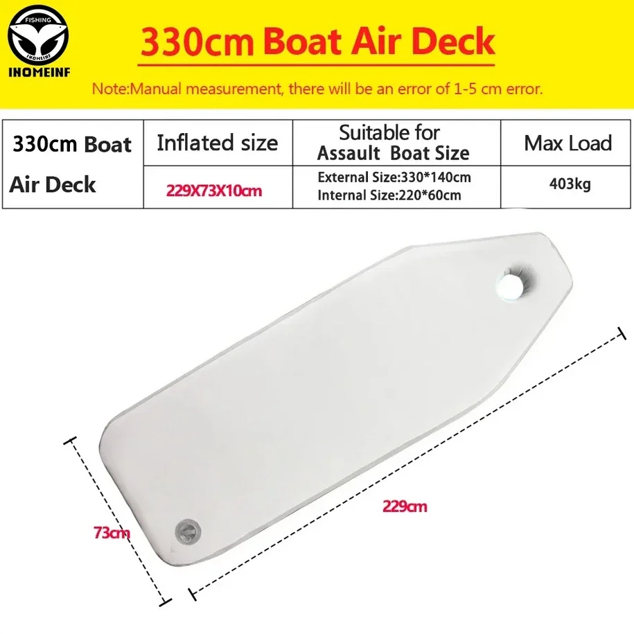 Nieuwe Air Deck Boot Vloer Geschikt voor 230 cm-400 cm Aanvalsboot PVC Schip Ambachtelijke Opblaasbare Drifting speedboot Terrasplanken Vloeren