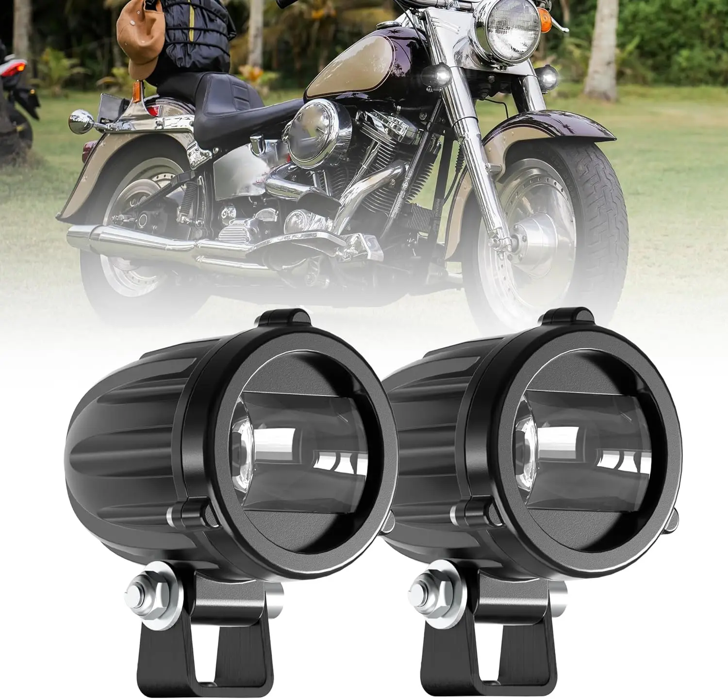 

2" Motorcycle Accessories 20W Spot Driving Light Waterproof Off-Road Work Lamp for Motorcycle, ATV, UTV, Dirt Bike