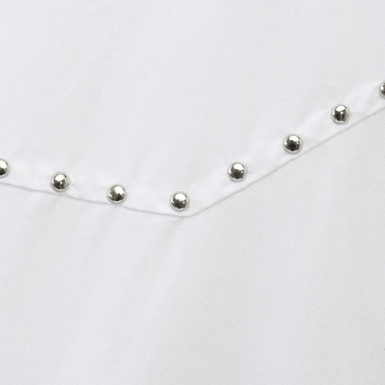 

JNLEAOG Faionable Punk Sle Loose Silk irt for Women with Rivets Casual Sle Polyester Fiber Long Sve UV Protection