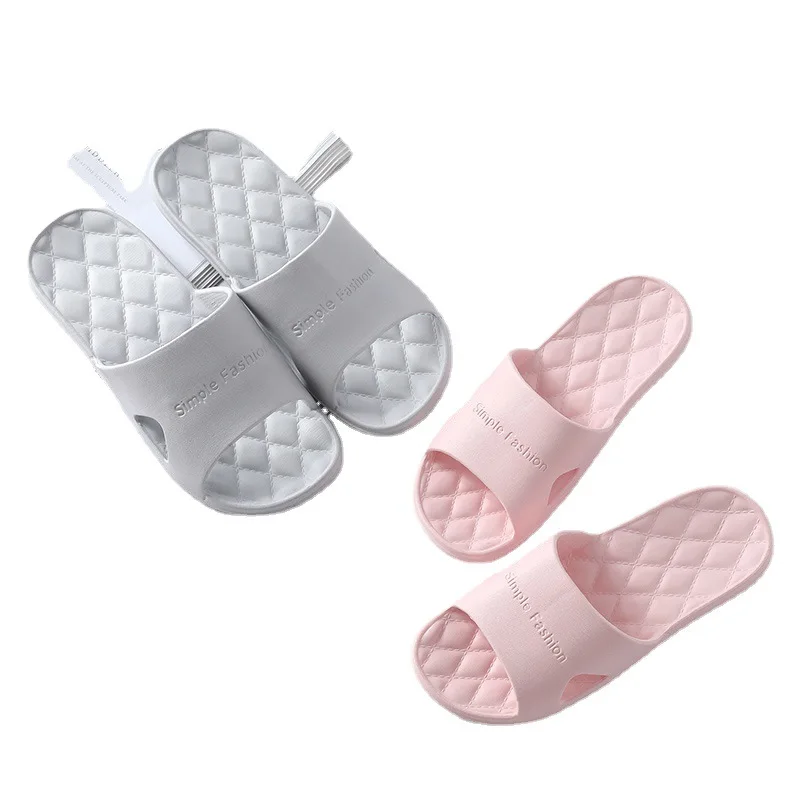 2020 Bathroom Shower Slippers for Women Indoor Home House Pool Slipper Summer Soft Sole High Quality Beach Casual Shoes Female