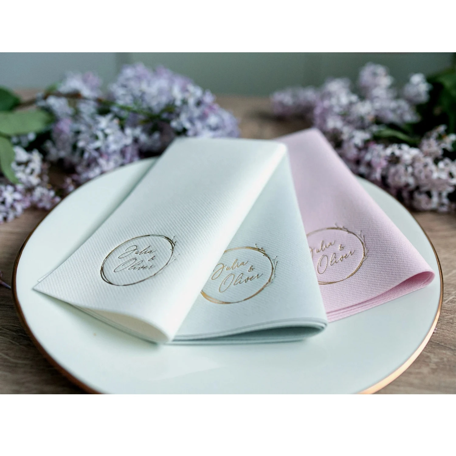 

50 шт. персонализированные салфетки на день рождения, украшения для праздничной вечеринки, посуда, бумажные салфетки на заказ для любой возрастной вечеринки Gi