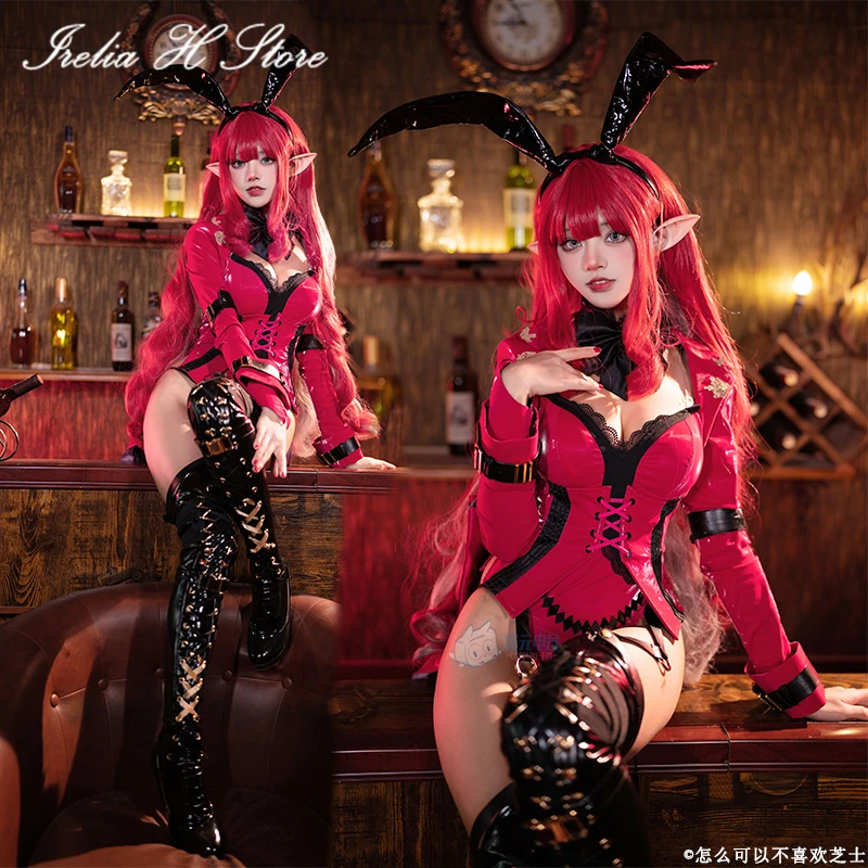 

{in stock}Irelia H Store Tristan from FGO Fate/Grand Order Tristan Cosplay Costume for women Game dress female sexy bunny girl