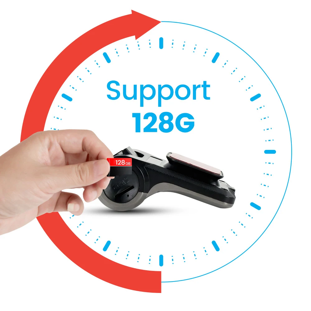 Car Android Navigator USB HD 720P 170° DVR Driving Recorder Media Comes with ADAS Driving Assistance Function Recorder Night