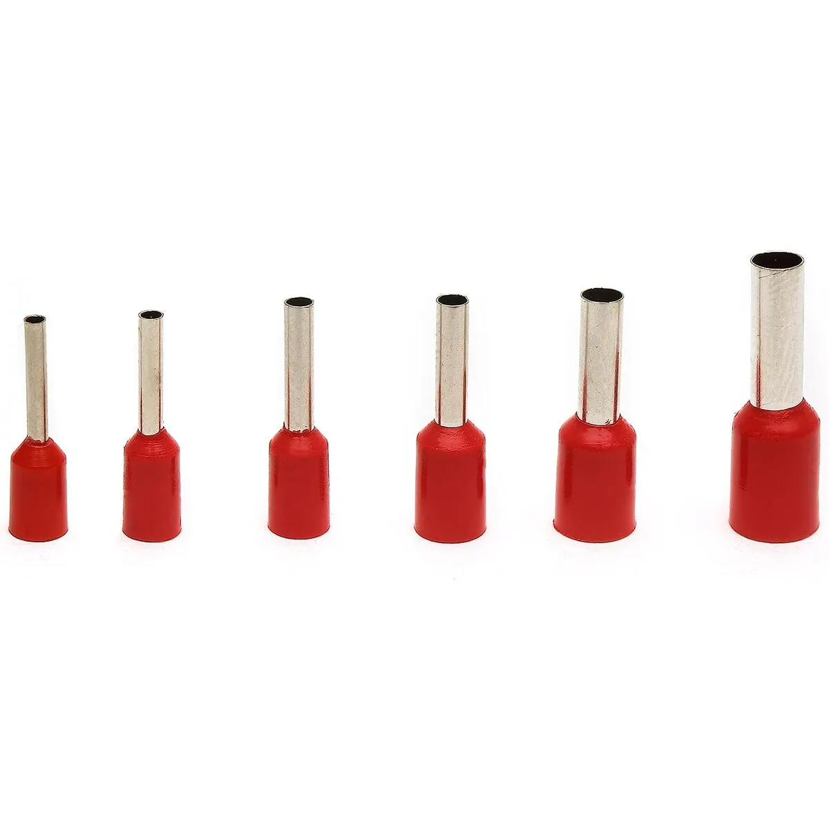500Pcs Wire Ferrules Kit, Wire Terminal Ferrules Crimp Connector, Insulated Cord Pin End Terminal E0508/E7508/E1008/E1508/E2508 image 2