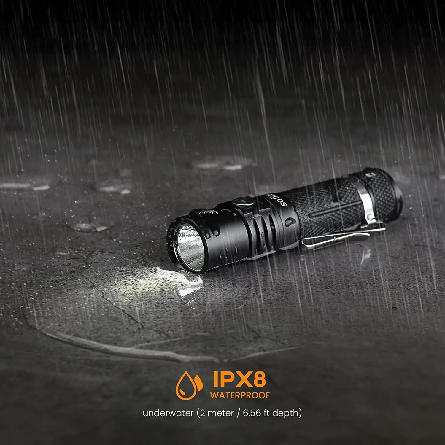 Sofirn-SP10 V3.0 Mini LED Flashlight 14500 AA Pocket Light Torch LH351D 90 High CRI 5000K 1000lm Max Waterproof Mini Torch