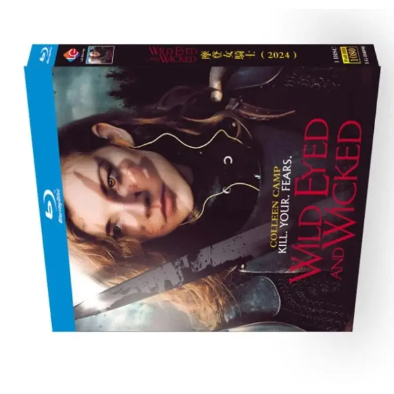 Wild Eyed and Wicked (2024) Blu-ray disc 1-D New Box Set Sealed