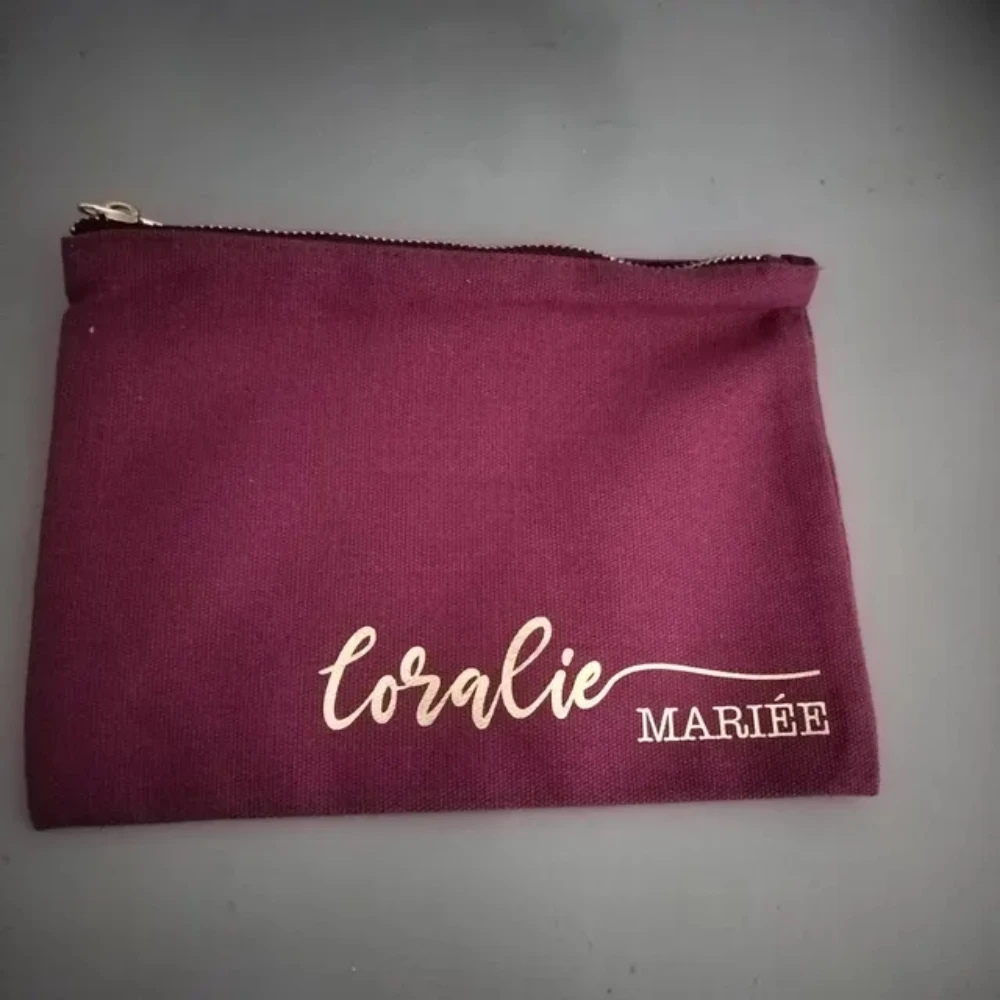 Personalized Makeup Bag,Bridesmaid Gifts Proposal,Custom Cosmetic Bag Gifts for Her,Bridal Party Gifts,Bachelorette Party Favors