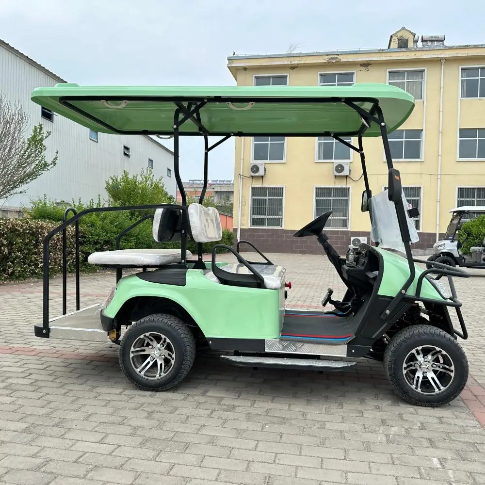 MMC Street Legal Lithium Battery Golf Cart/China 6 Seater 5000W Electric Sightseeing Scooter 4 Wheel Solar Electric Golf Cart