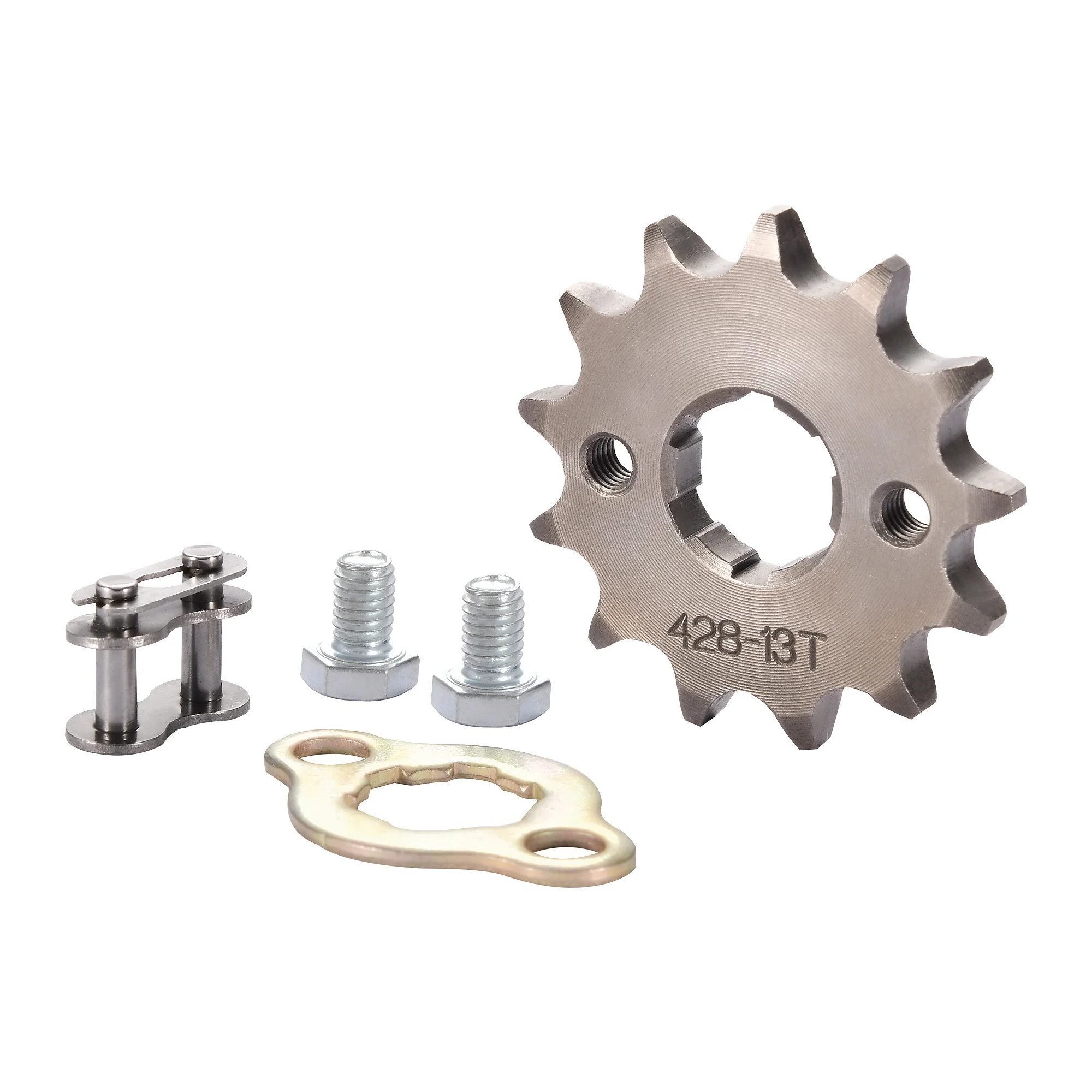 GOOFIT 17mm Motorcycle Front Sprocket for 50cc 70cc 110cc 125cc Engine Go Kart ATV Buggie Dirt Pit Bike Scooter