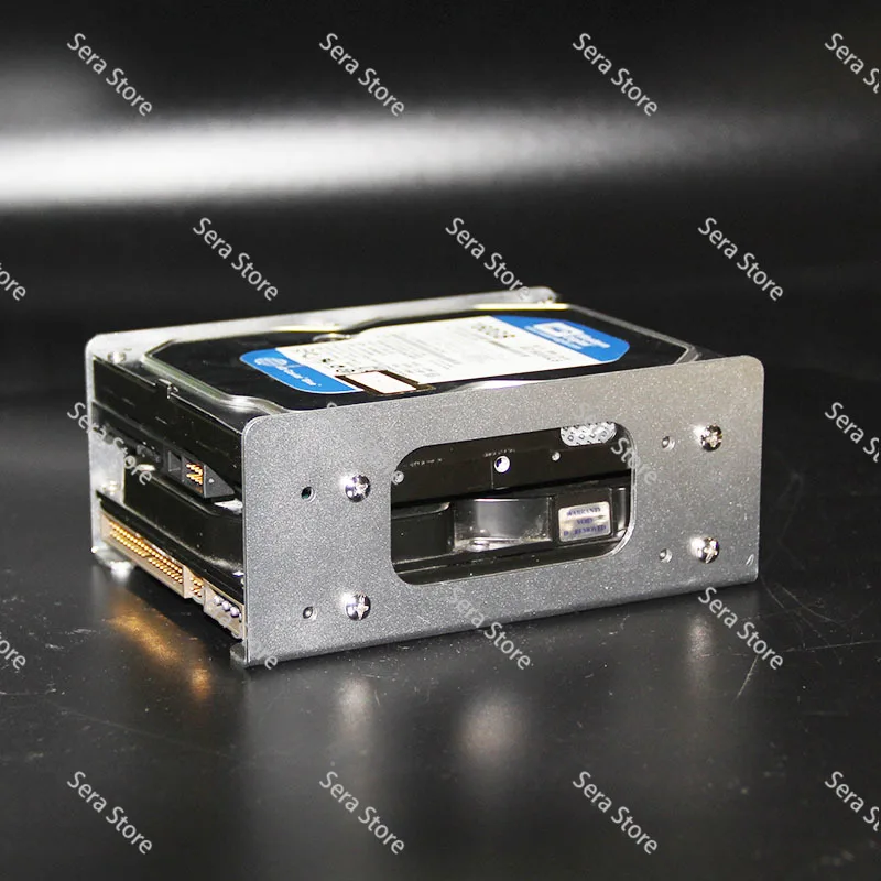 3.5 Inch Metal Hard Disk Bracket, Stacking Rack HDD Mechanical Hard Disk Aluminum Alloy Bracket Chassis Can Be Stacked in