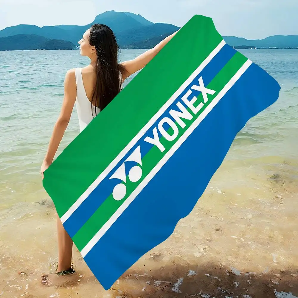 Fashion Badminton Y-Yonex Bath Towel Microfiber Soft Water Absorbing Breathable For Girl Kids Decorative Cartoon Beach Towel
