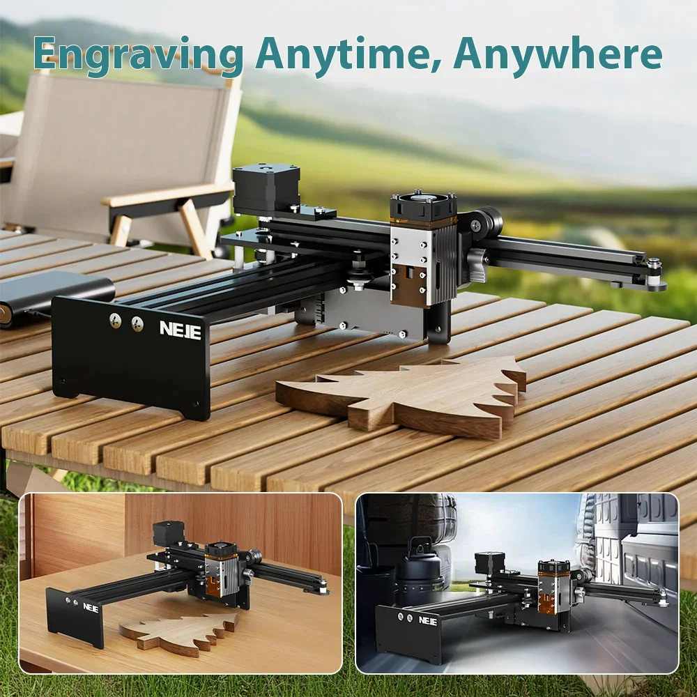 

40W NEJE Laser Engraver CNC Machine Portable with APP Control for Wood/Leather/Fabric Cutting