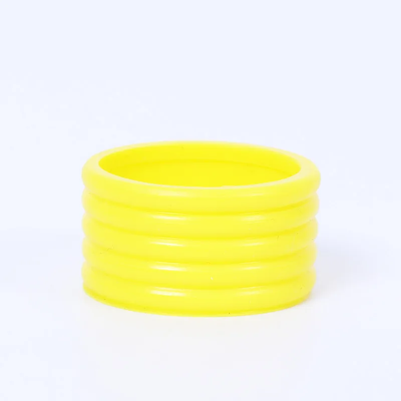 Anillos de agarre de silicona para raqueta de tenis, bandas de goma antideslizantes para bádminton, Squash, bate de béisbol, 10 piezas