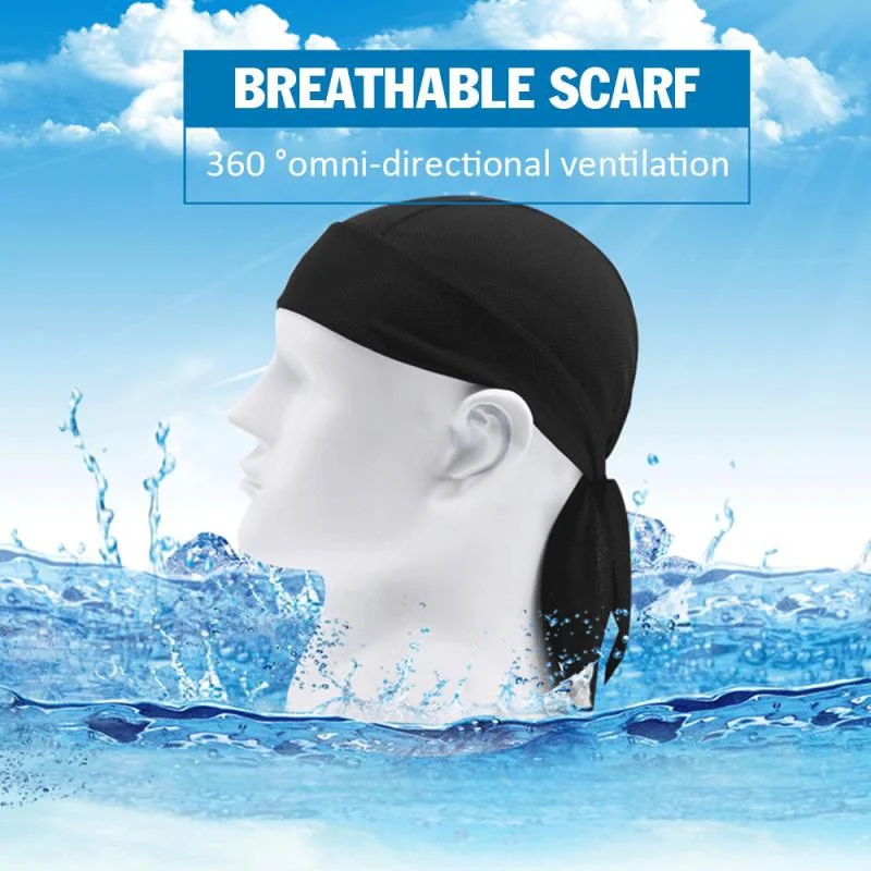 Outdoor Headband Sport Wicking Cap Riding Quick-drying Sports Headband Moisture Breathable Sunscreen Hood Scarf Small Cap