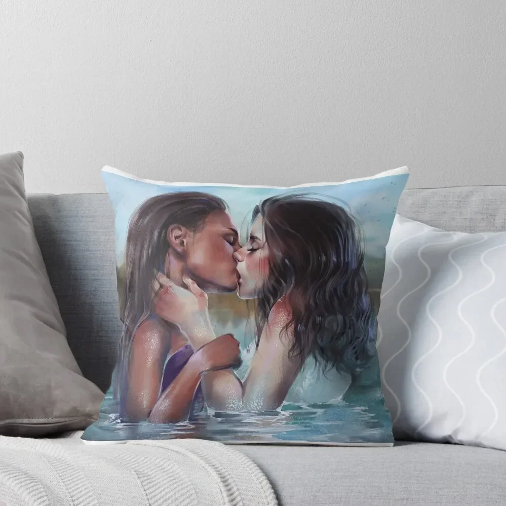 

Romantic Water Kiss Throw Pillow Pillowcases Cushion Covers Sofa Cushion Child Cushions For Decorative Sofa pillow