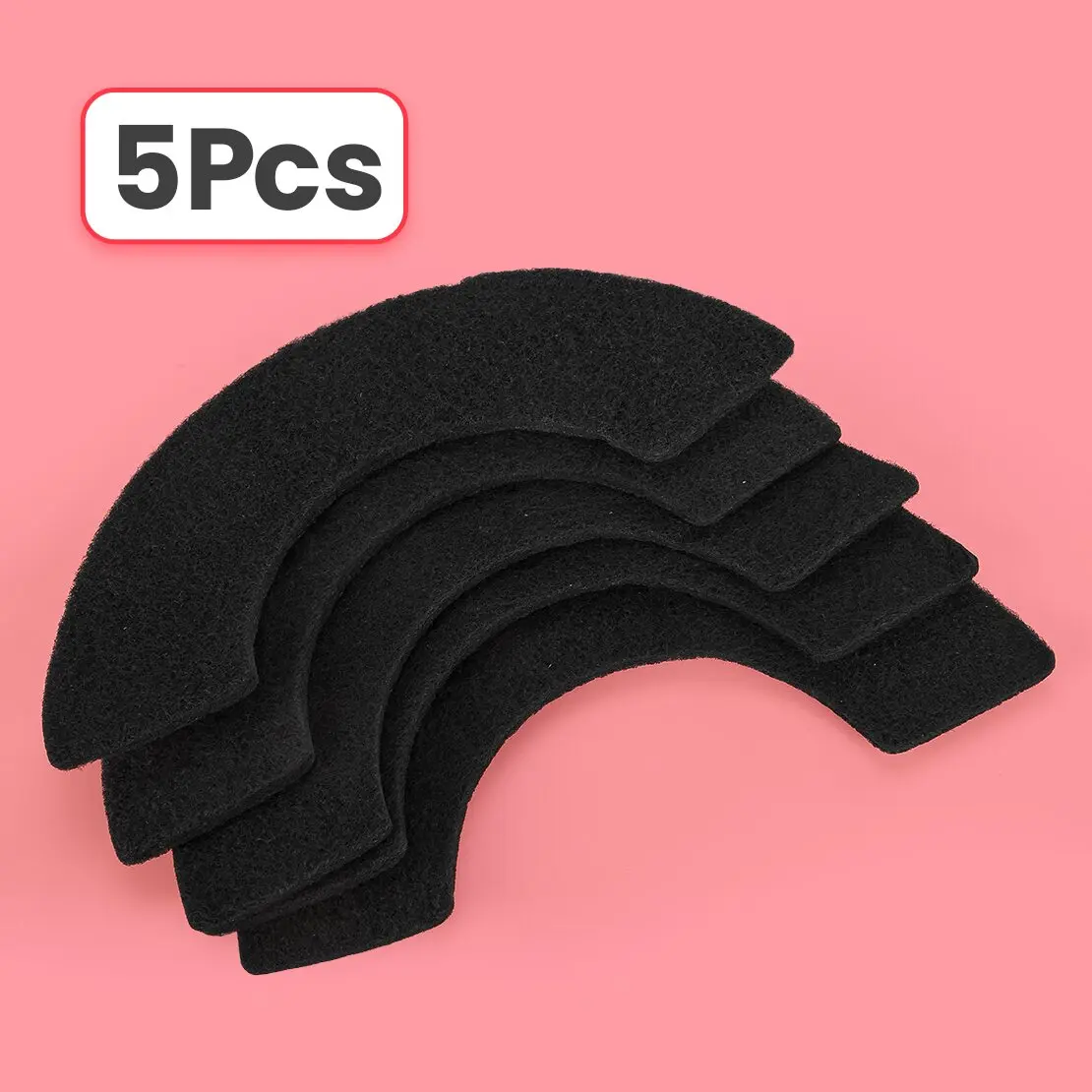 5pcs Black Carbon Filter Kit Cat Litter Box Activated Charcoal Filters fit for Litter Robot 4