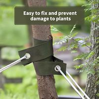 5PCS Windproof Tree Belt Anti-Hurricane Stereotyped Nylon Fixed Strap Good Support Newly Planted Branch Belt Yard Accessory