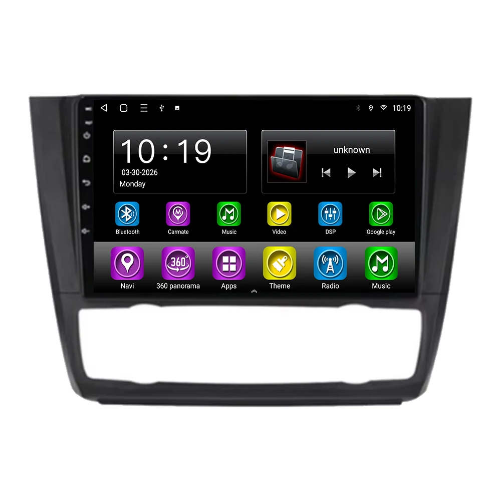 Android 16 For BMW 1-Series E88 E82 E81 E87 2004 - 2011 2K QLED Android Car Radio Multimedia Video Player GPS Stereo CarPlay 4G