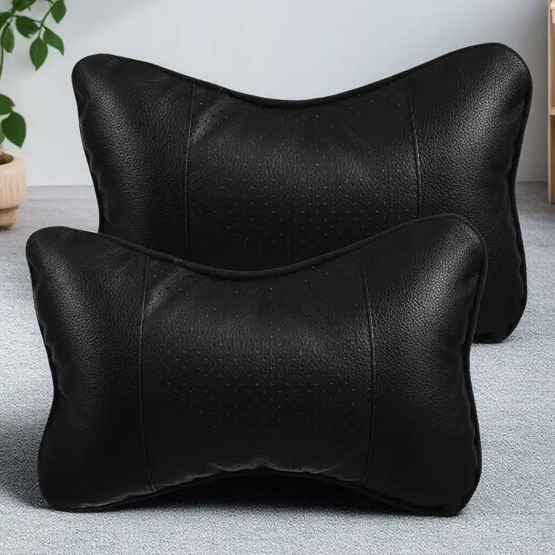 

2Pcs Neck Pillow for Car Universal Fit Headrest Support Rest Cushion for Driving Travel Comfortable Auto Neck Protector