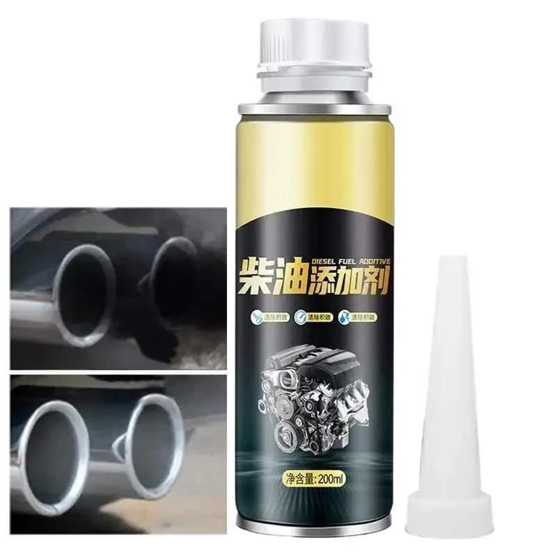 Auto Catalytic Converter Cleaner 200ml Car Diesel Engine Fuel Additive Combustion Chamber Cleaner Oil Additive Vehicle Supplies