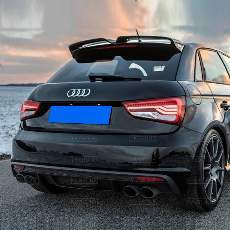 For Audi A1 R18 2010-2014 High Quality Carbon Fiber Rear