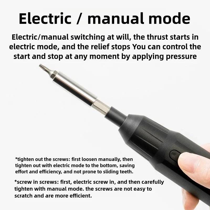 850mAh Lithium Electric Screwdriver Manual & Automatic All-in-one Wireless Precision Hand Tool Electric Household Multifunction