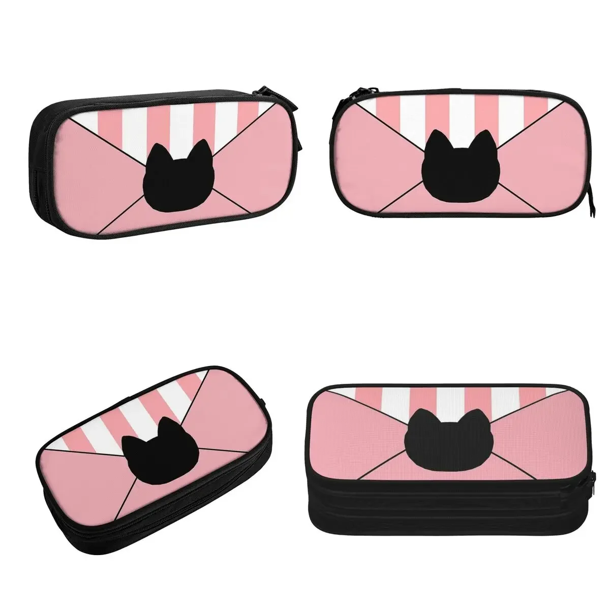 Bee And Puppycat Temp Work Assignment Horizontal Pencil Cases Pen Bags Pen Box Pencil Pouch For Boys Girls Students Stationery