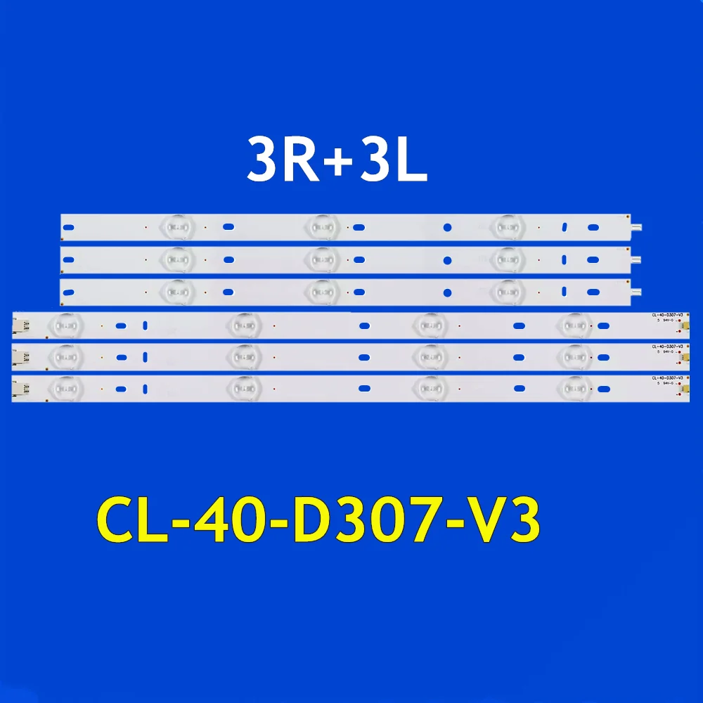 Tira de luces LED de retroiluminación, accesorio para 40PFG4109/78 40PFH4109/88 40PFL3088H/12 40PFL5708/F7 40PFT4109/60 LED40M3000A LED40R6000 CL-40-D307-V3