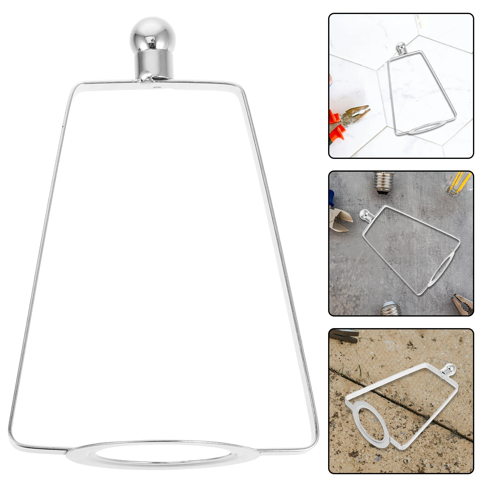 

Metal Lamp Harp Holder Kits Horn Frame DIY Lamp Brackets Lighting Accessories for Table Floor Lampshade Holder Replacement