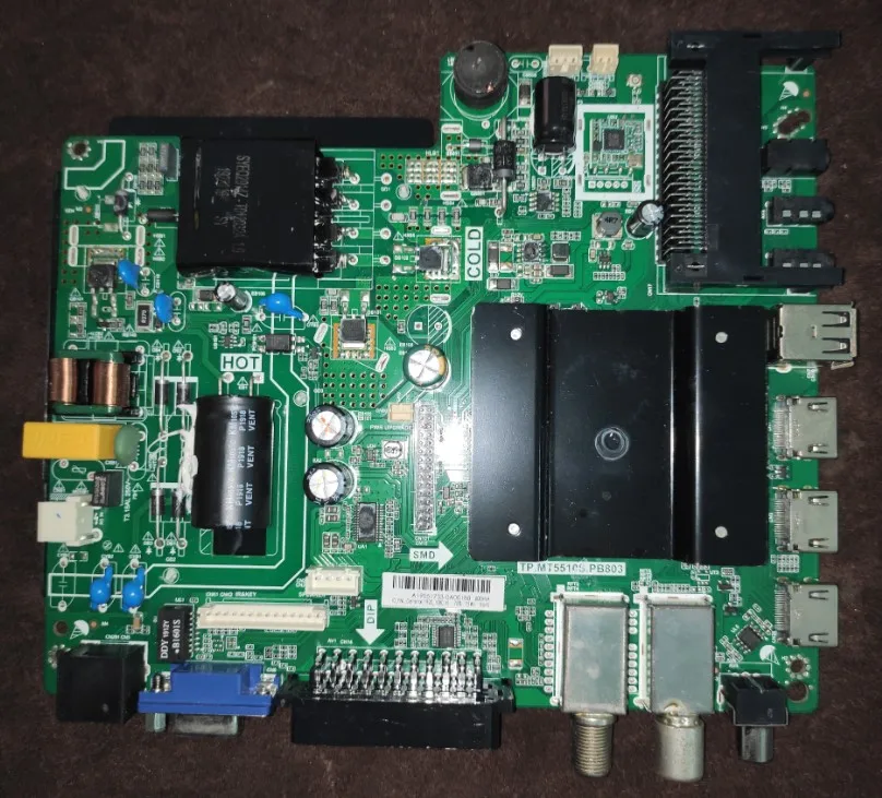 TP.MT5510S.PB803 ثلاثة في واحد التلفزيون واي فاي شبكة التلفزيون اللوحة 1G DDR + 8G emmc 72-78v 300ma